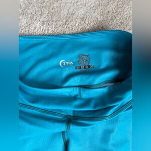 Zyia Active Teal Workout Leggings